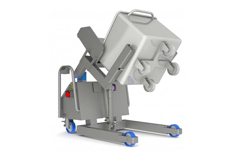 桶車、升降倒料機